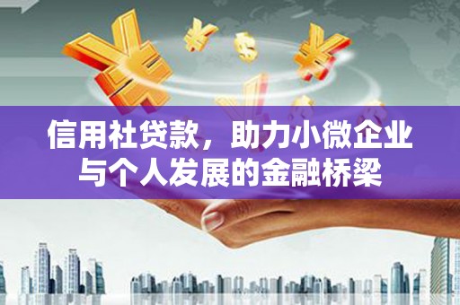 海兴信用社贷款，助力小微企业与个人发展的金融桥梁