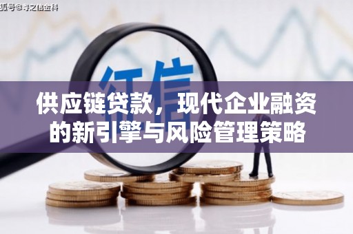 梅河口供应链贷款，现代企业融资的新引擎与风险管理策略