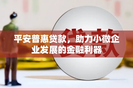 米易平安普惠贷款，助力小微企业发展的金融利器