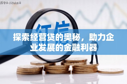 得荣探索经营贷的奥秘，助力企业发展的金融利器