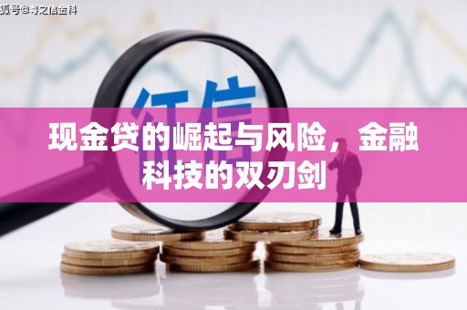 进贤现金贷的崛起与风险，金融科技的双刃剑