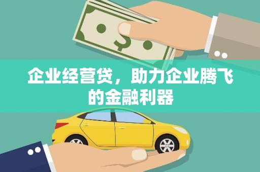 云浮企业经营贷，助力企业腾飞的金融利器