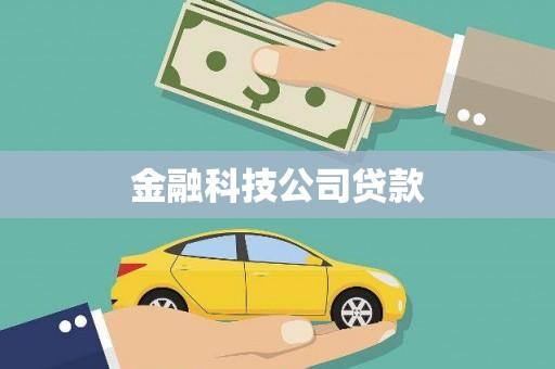 梁河金融科技公司贷款