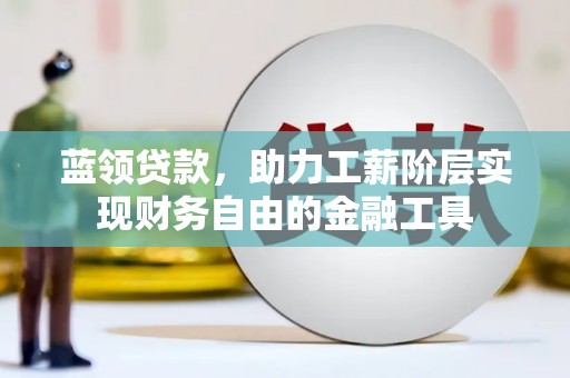市中区蓝领贷款，助力工薪阶层实现财务自由的金融工具