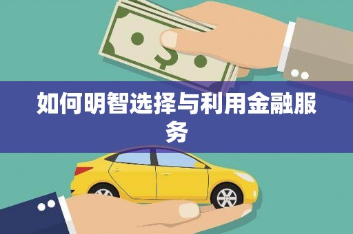镇巴如何明智选择与利用金融服务