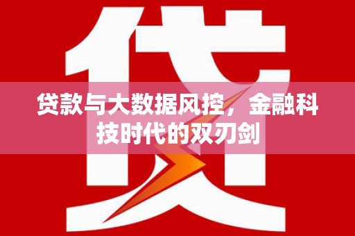 新绛贷款与大数据风控，金融科技时代的双刃剑