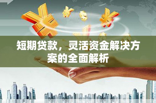 滴道短期贷款，灵活资金解决方案的全面解析