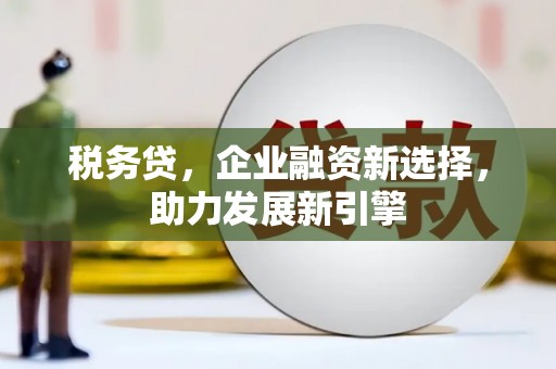 梁河税务贷，企业融资新选择，助力发展新引擎