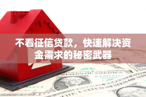 房县不看征信贷款，快速解决资金需求的秘密武器