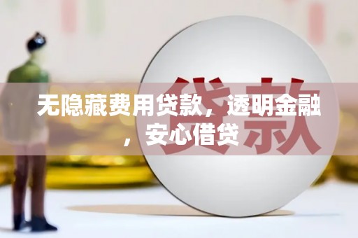丰宁无隐藏费用贷款，透明金融，安心借贷