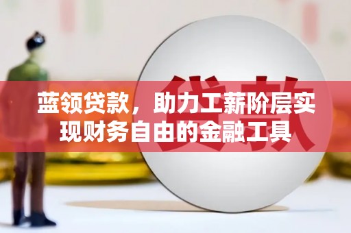 连云蓝领贷款，助力工薪阶层实现财务自由的金融工具