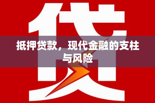 盐水抵押贷款，现代金融的支柱与风险